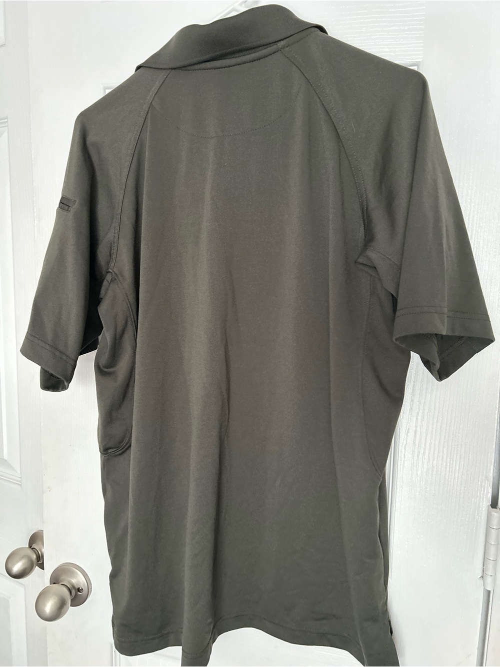 5.11 Tactical Men's Polo in Olive - Picture 3 of 4